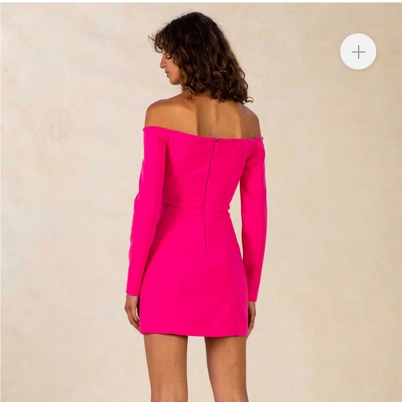 Misha BONITA BONDED CREPE MINI DRESS - Picture 2 of 4